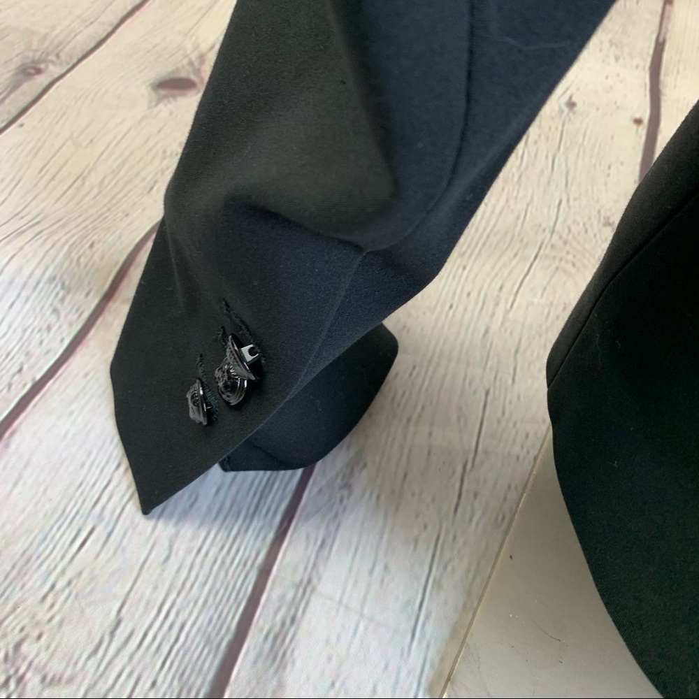 Zara Basic Black Blazer Jacket - image 5